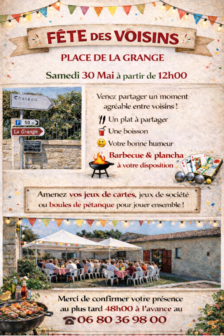 Fêtes des voisins